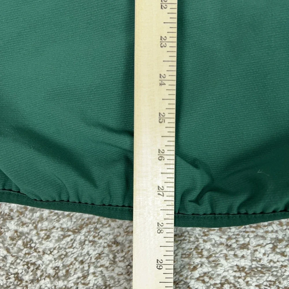 Minnesota‎ Wild Jacket Mens Small Green NHL Hockey Adidas Quarter Zip Pullover